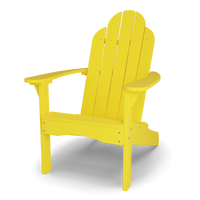 Wildridge classic adirondack chair lemon yellow