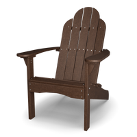 Wildridge classic adirondack chair tudor brown
