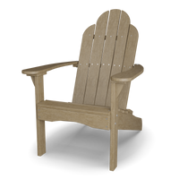 Wildridge classic adirondack chair weathered wood