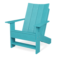 contemporary adirondack chair aruba blue