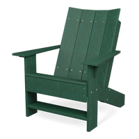 contemporary adirondack chair turf green