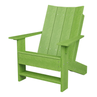 contemporary adirondack chair lime green